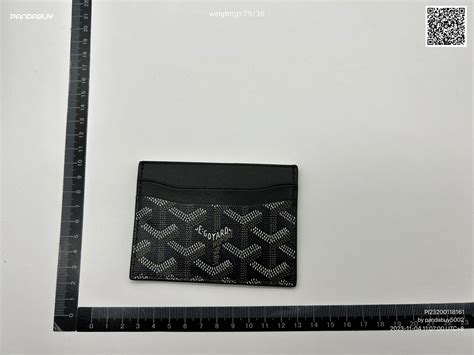 goyard passport holder price|goyard cardholder pandabuy.